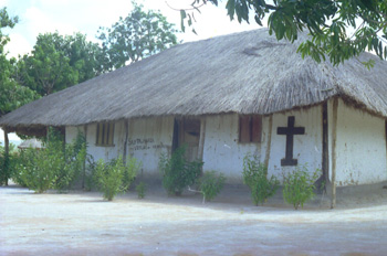 Capilla rural, Nacala, Mozambique