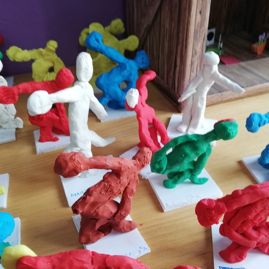 Taller de Arte. Discóbolo de Mirón 5