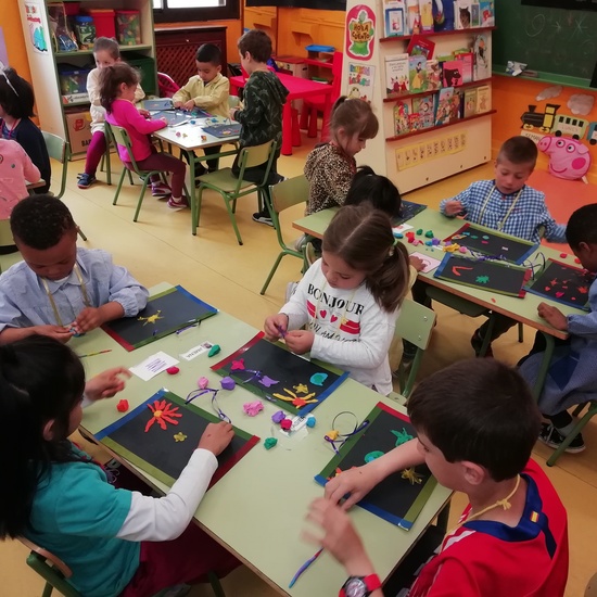 Jornadas Culturales 18-19. Taller de Plástica. Infantil 4