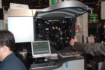 Cuerpo de impresión digital de tecnología indigo