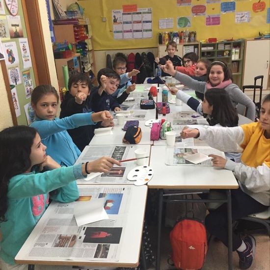 2019_12_17_5º diseña postales navideñas_CEIP FDLR_Las Rozas 7