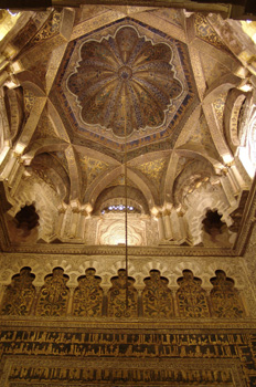 Cúpula del Mihrab de la Mezquita de Córdoba, Andalucía