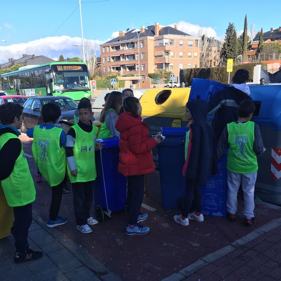 2018_02_EcoPatrullas reciclando_CEIP Fernando de los Ríos_Las Rozas 4