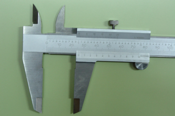 Calibre. Boca móvil con Nonio