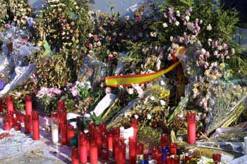 Recuerdo a las víctimas de los Atentados del 11-M