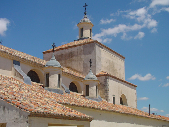 Campanario de iglesia en Brea de Tajo