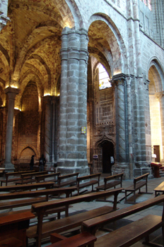 Interior de la Catedral de ávila, Castilla y León