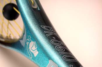 Detalle de una raqueta