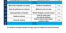 MENÚ GENERAL MAYO 2026
