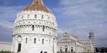 Torre de Pisa y Baptisterio