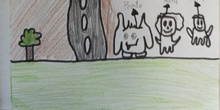 Cuento 3ºB "Las aventuras de los monstruos"