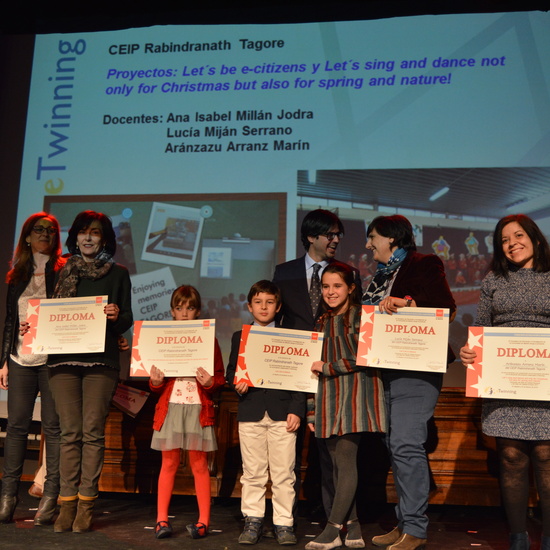 Entrega diplomas II Edición Reconocimiento Sellos de Calidad eTwinning Comunidad de Madrid 4