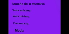 PRIMARIA - 5º - ESTADÍSTICA - MATEMÁTICAS - ELSA, GISELA Y BERTA 