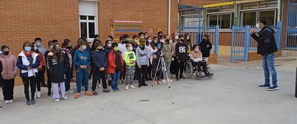 EL CORO DEL COLEGIO JACINTO BENAVENTE EN NAVIDAD