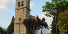 Campanario de iglesia en Navacerrada
