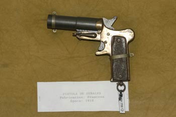 Pistola de señales, Museo del Aire de Madrid