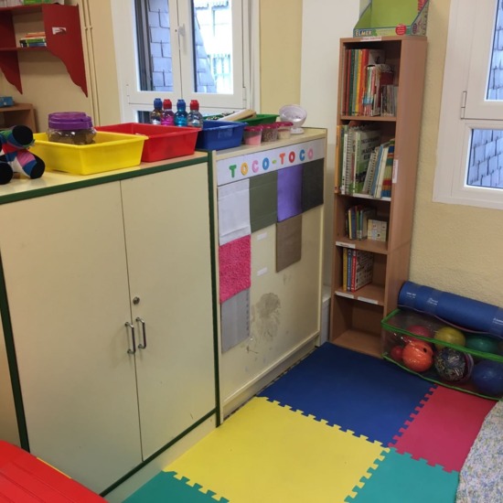 Panel de texturas aula TEA