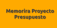 Memoria Proyecto. Insertar presupuesto