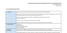 Plan de Comunicación para un EOEP