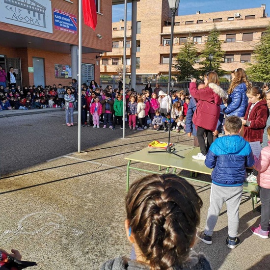 Dia de la Constitución ceip Ágora de Brunete 3