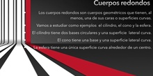 CUERPOS REDONDOS