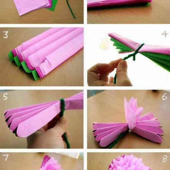 FLORES DE PAPEL SAN ISIDRO