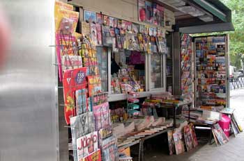 Quiosco de prensa
