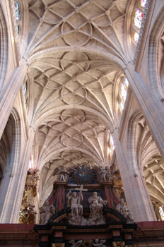 Bóveda de crucería, Catedral de Segovia, Castilla y León