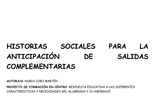 HISTORIAS SOCIALES SALIDAS COMPLEMENTARIAS