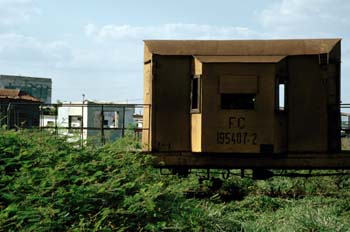 Vagón de tren, Cuba