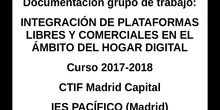 INTEGRACIÓN DE PLATAFORMAS LIBRES Y COMERCIALES EN EL ÁMBITO DEL HOGAR DIGITAL SOULISS