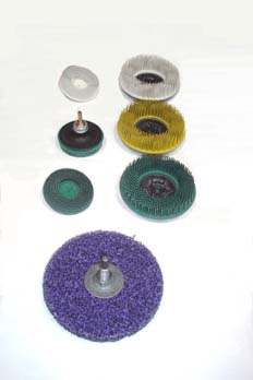 Abrasivos tridimensionales para máquina