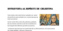 Entrevista a Celestina