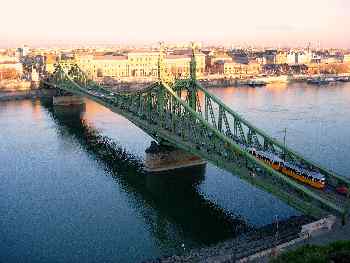 Liberty Bridge (Szabadság híd), Budapest, Hunghría
