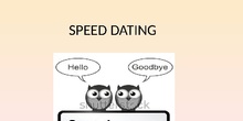SPEED DATING_PPT