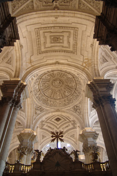 Cúpula del crucero, Catedral de Jaén, Andalucía