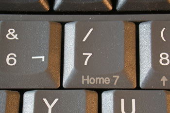 Tecla de un ordenador