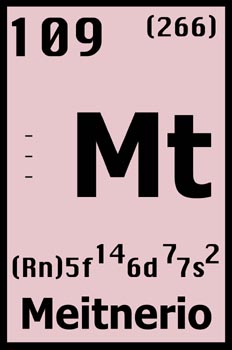 Tabla periódica, meitnerio