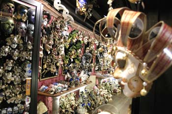 Tienda de máscaras, Venecia