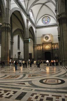 Salida principal del Duomo, Florencia