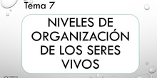 Tema 7-Composición de los seres vivos