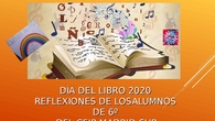 DIA DEL LIBRO ALUMNOS DE 6º CEIP MADRID SUR