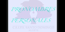 PRIMARIA 5º - PRONOMBRES PERSONALES - LENGUA Y LITERATURA