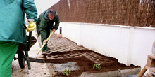 Trabajos de jardinería