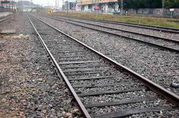 Vía (raíl) de un tren