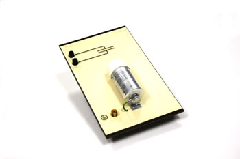 Panel con condensador industrial