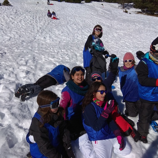 HOSTOS A LA NIEVE.- 4º DISFRUTANDO 10