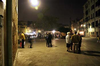 Centro histórico por la noche, Venecia