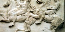 Detalle del friso del Partenón