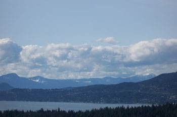 Vista del norte de Vancouver